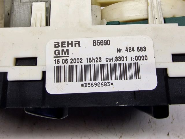 bontott OPEL ASTRA G Fűtéskapcsoló (manuális klímás)
