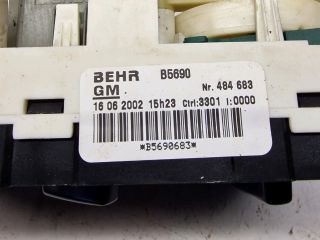 bontott OPEL ASTRA G Fűtéskapcsoló (manuális klímás)