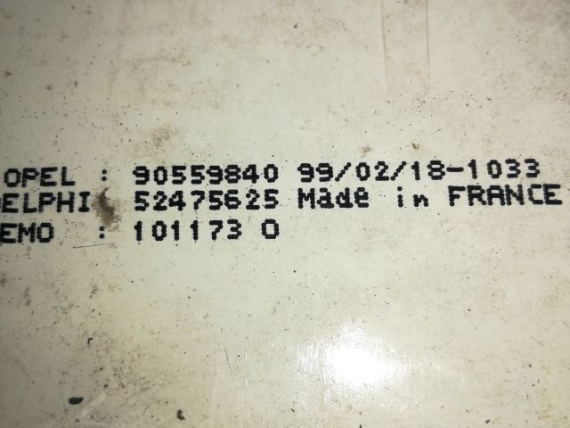 bontott OPEL ASTRA G Fűtéskapcsoló (manuális klímás)