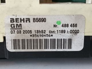 bontott OPEL ASTRA G Fűtéskapcsoló (manuális klímás)