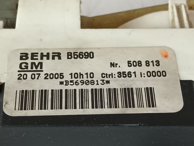 bontott OPEL ASTRA G Fűtéskapcsoló (manuális klímás)