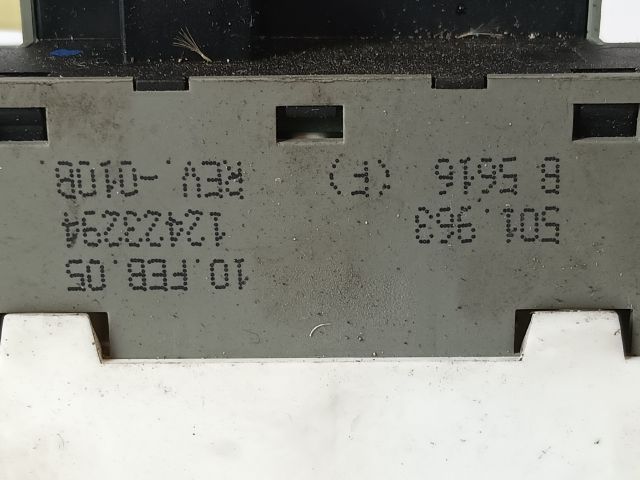 bontott OPEL ASTRA G Fűtéskapcsoló (manuális klímás)