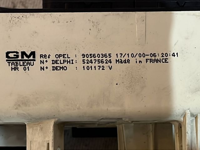 bontott OPEL ASTRA G Fűtéskapcsoló (Nem klímás)