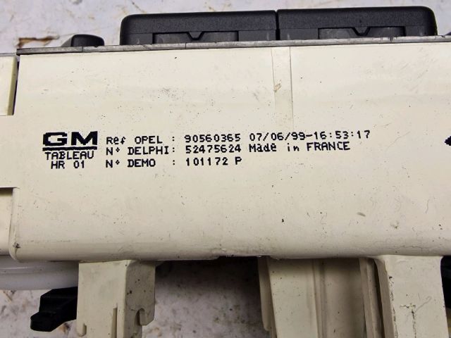 bontott OPEL ASTRA G Fűtéskapcsoló