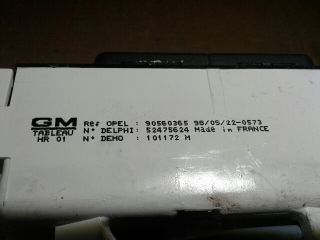 bontott OPEL ASTRA G Fűtéskapcsoló