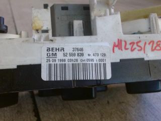 bontott OPEL ASTRA G Fűtéskapcsoló