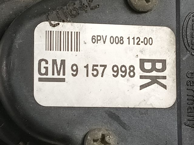 bontott OPEL ASTRA G Gázpedál (Elektromos)