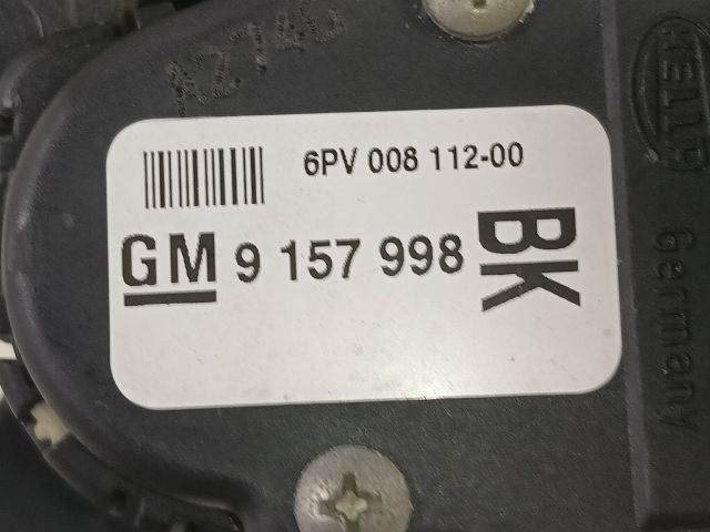 bontott OPEL ASTRA G Gázpedál (Elektromos)