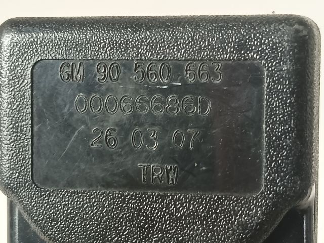 bontott OPEL ASTRA G Hátsó középső Biztonsági Öv Csat