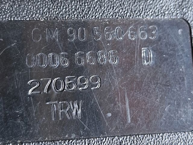 bontott OPEL ASTRA G Hátsó középső Biztonsági Öv Csat