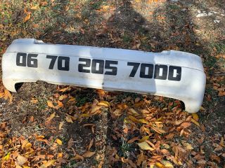 bontott OPEL ASTRA G Hátsó Lökhárító (Üresen)