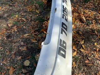 bontott OPEL ASTRA G Hátsó Lökhárító (Üresen)