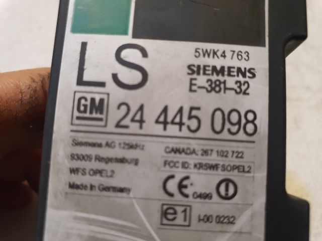 bontott OPEL ASTRA G Immobilizer Gyűrű