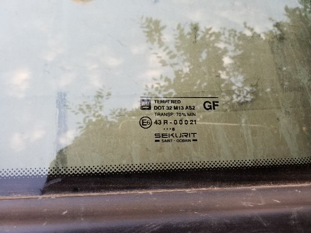 bontott OPEL ASTRA G Jobb C Oszlop Oldalablak Üveg