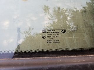 bontott OPEL ASTRA G Jobb C Oszlop Oldalablak Üveg