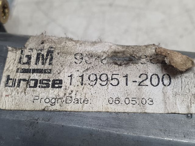 bontott OPEL ASTRA G Jobb első Ablakemelő Szerkezet (Elektromos)