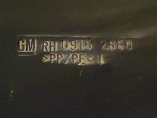 bontott OPEL ASTRA G Jobb első Belső Küszöb Burkolat