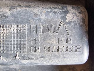 bontott OPEL ASTRA G Jobb első Belső Küszöb Burkolat