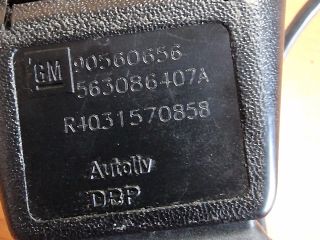 bontott OPEL ASTRA G Jobb első Biztonsági Öv Csat