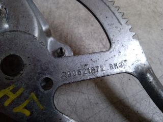 bontott OPEL ASTRA G Jobb hátsó Ablakemelő Szerkezet (Mechanikus)