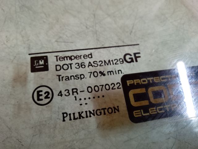 bontott OPEL ASTRA G Jobb hátsó Fixüveg (Ajtóban)