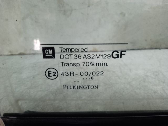 bontott OPEL ASTRA G Jobb hátsó Fixüveg (Ajtóban)