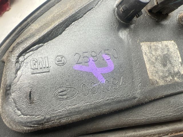 bontott OPEL ASTRA G Jobb Visszapillantó Tükör (Elektromos)