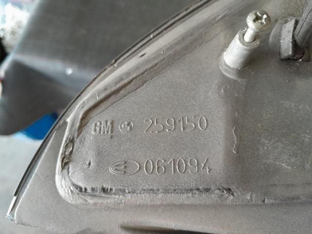 bontott OPEL ASTRA G Jobb Visszapillantó Tükör (Mechanikus)