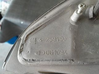 bontott OPEL ASTRA G Jobb Visszapillantó Tükör (Mechanikus)