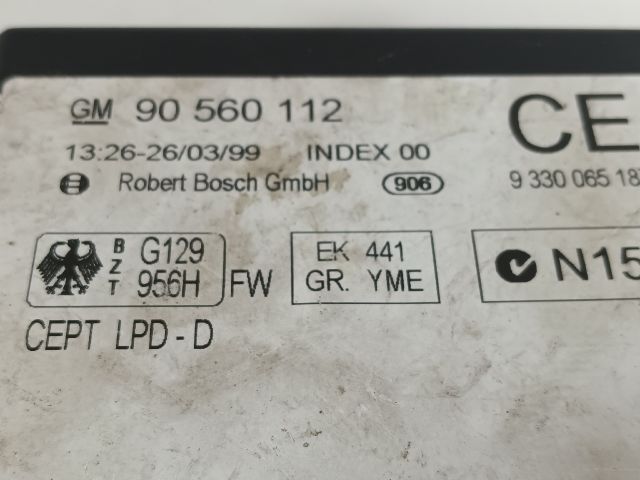 bontott OPEL ASTRA G Komfort Elektronika