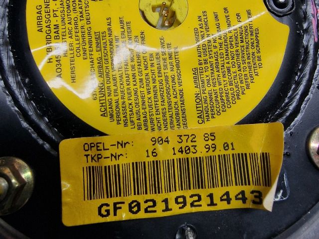 bontott OPEL ASTRA G Kormánylégzsák