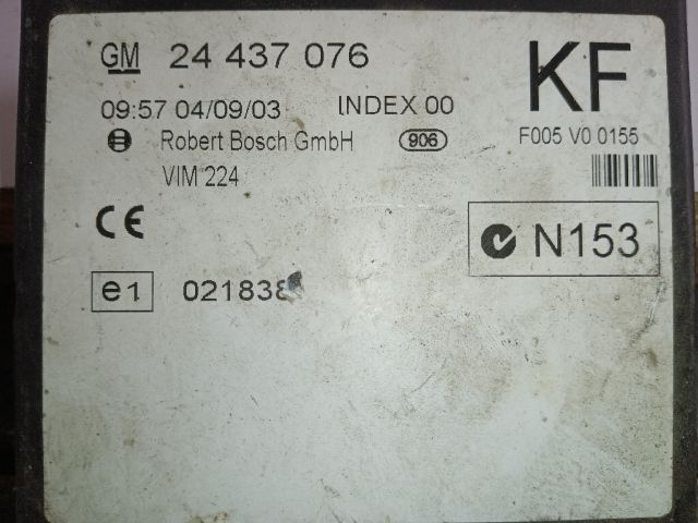 bontott OPEL ASTRA G Központizár Elektronika