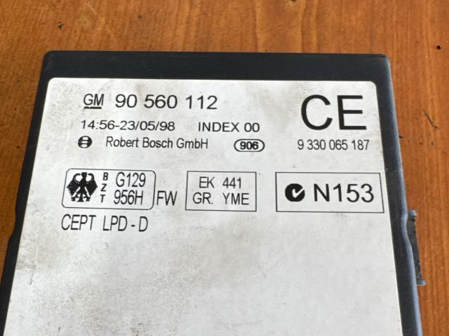 bontott OPEL ASTRA G Központizár Elektronika