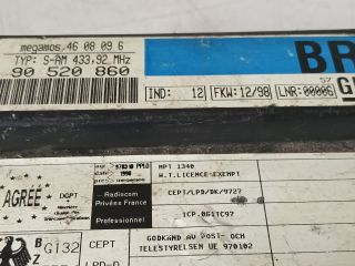 bontott OPEL ASTRA G Központizár Elektronika