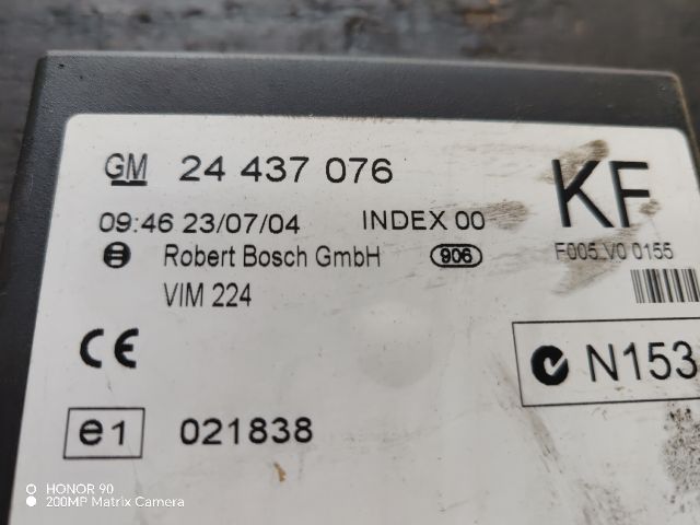 bontott OPEL ASTRA G Központizár Elektronika