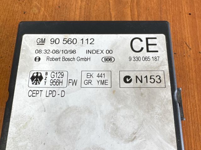 bontott OPEL ASTRA G Központizár Elektronika