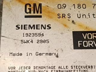 bontott OPEL ASTRA G Légzsák Elektronika