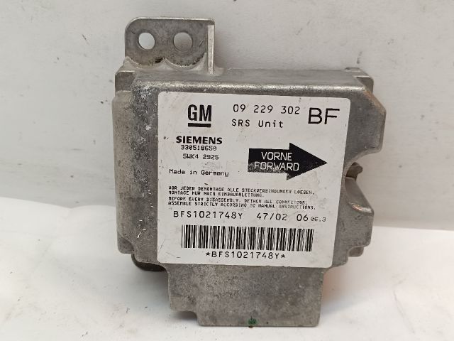 bontott OPEL ASTRA G Légzsák Elektronika