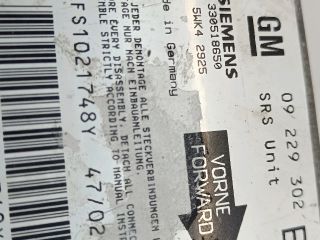 bontott OPEL ASTRA G Légzsák Elektronika