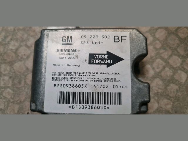 bontott OPEL ASTRA G Légzsák Elektronika