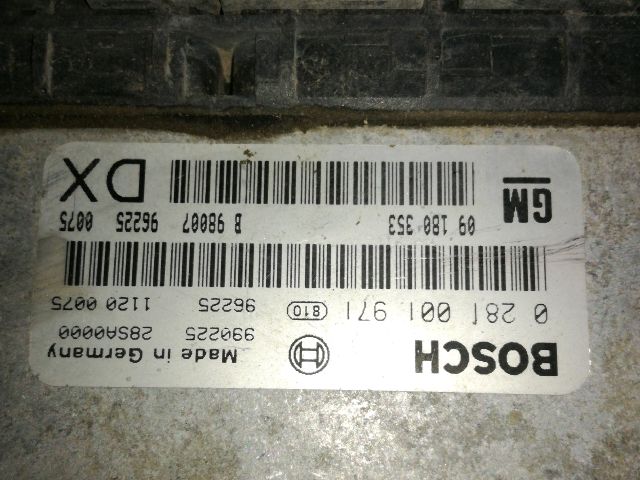 bontott OPEL ASTRA G Motorvezérlő