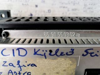 bontott OPEL ASTRA G Multifunkciós Kijelző