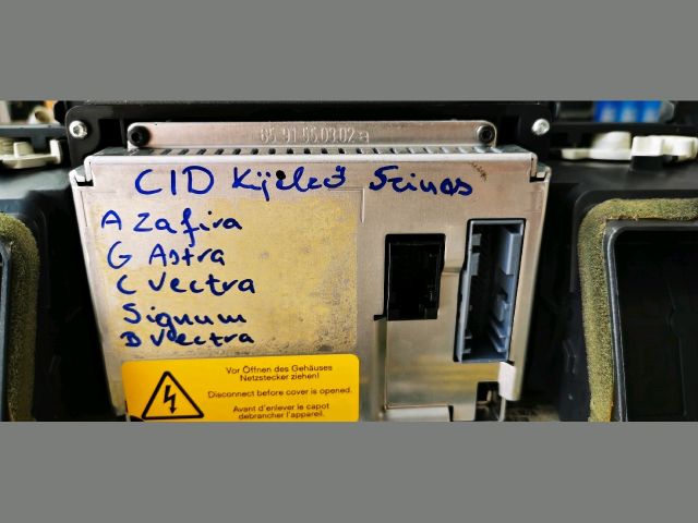 bontott OPEL ASTRA G Multifunkciós Kijelző