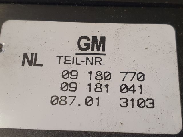 bontott OPEL ASTRA G Világítás Kapcsoló