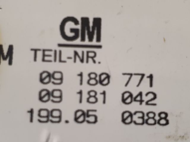 bontott OPEL ASTRA G Világítás Kapcsoló