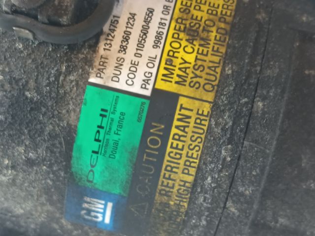 bontott OPEL ASTRA H Klímakompresszor