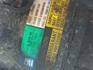 bontott OPEL ASTRA H Klímakompresszor