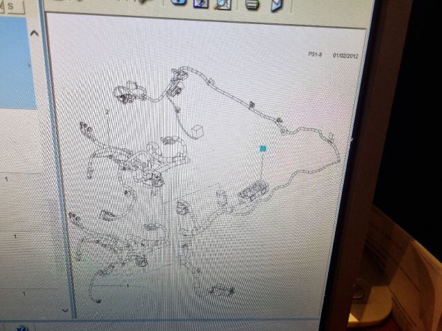 bontott OPEL ASTRA H Motor Kábelköteg