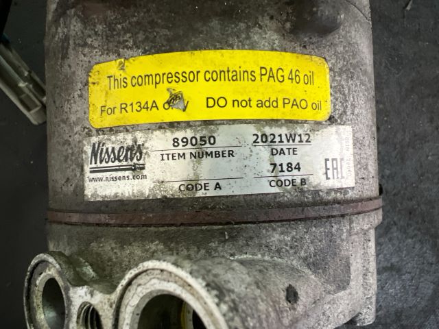 bontott OPEL ASTRA H Klímakompresszor