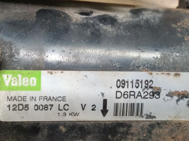 bontott OPEL ASTRA H Önindító